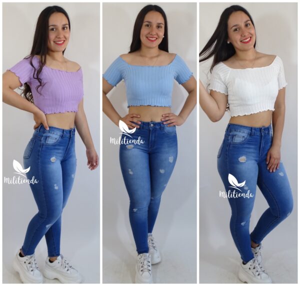 Top hombros descubiertos