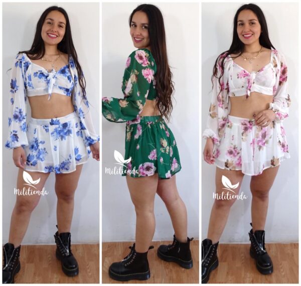 Conjunto Floral