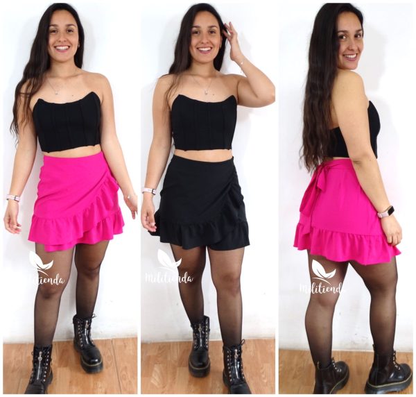 falda pareo vuelos